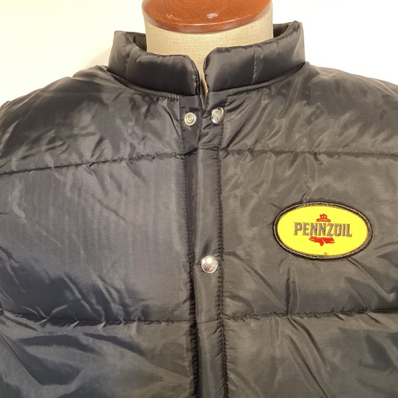 Vintage Swingster Pennzoil Men’s Vest size Large made in USA - Picture 2 of 11